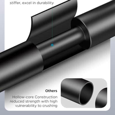 Microphone Boom Arm Extension Tube Aluminum Alloy Mic Stand Extension Riser Desk Mount Mic Arm Extension Rod For Microphone Suspension Boom Scissor Arm Stand Holder image 3