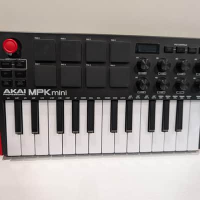 Akai MPK Mini MKIII 25-Key MIDI Controller 2020 - Present - Red with Black Keys