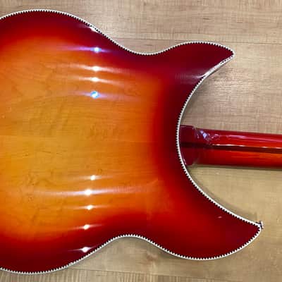 Rickenbacker 90th Anniversary 4005XC Amber FireGlo (Sunburst) image 5
