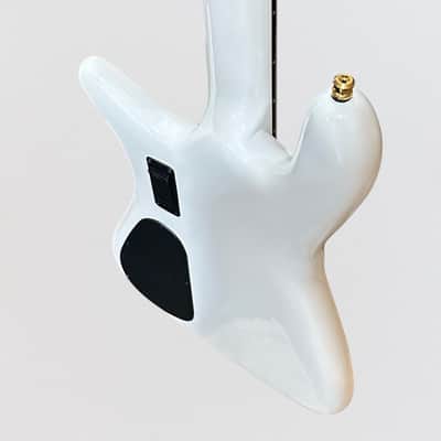 Spector Euro Ian Hill Judas Priest 4 String Signature Electric Bass Guitar - White image 4
