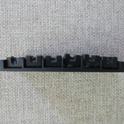 Hipshot A Style 6 String Brass Bridge .708" / 18mm Spacing image 4