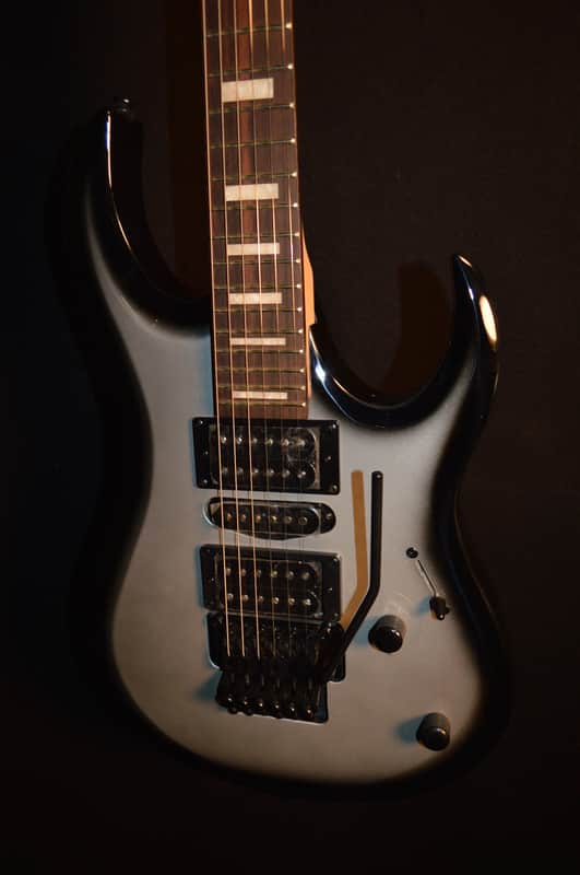 Dean MAB3 Michael Batio Floyd Silver Burst Electric Guitar - New B-Stock image 1