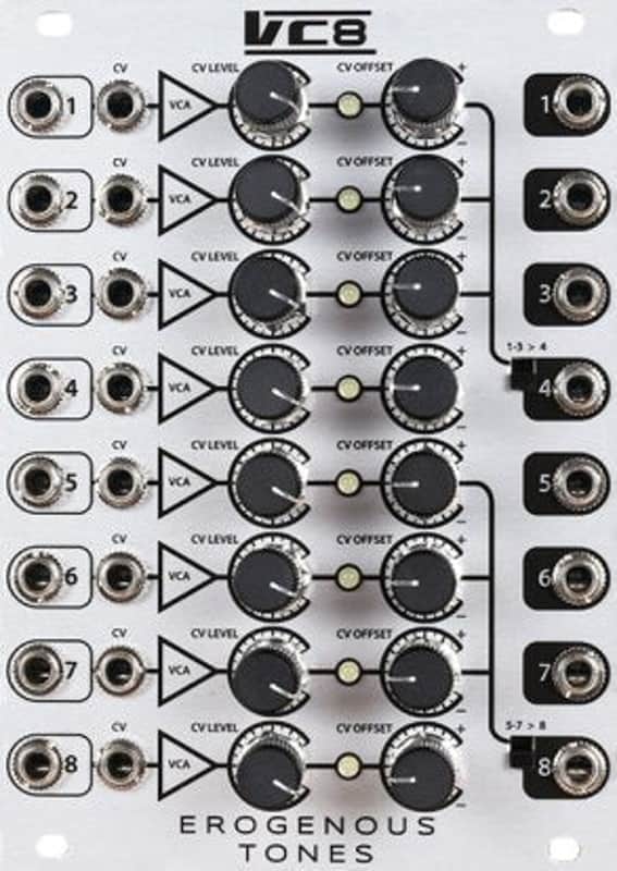 EROGENOUS TONES VC8 : BRAND NEW :  [DETROIT MODULAR] image 1