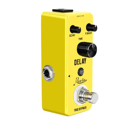 Rowin Analog Vintage Delay Guitar Effect Pedal image 2