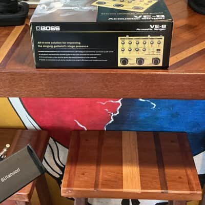 Boss VE-8 Acoustic Singer Pre-Amp 2016 - Present - White image 2