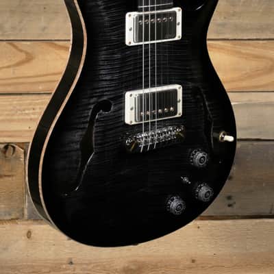 PRS 10 Top & Back Hollowbody II Piezo Electric Guitar Purple Mist w/ Case image 1