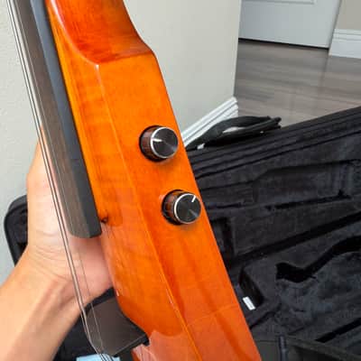 NS Design WAV 4 Electric Violin - Amber Burst image 3