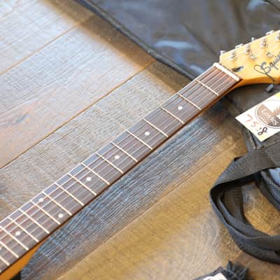 Squier Stratocaster Electric Guitar Sunburst Made in Korea + Gig Bag image 3