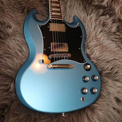 Gibson SG Standard Pelham Blue 2021 Pelham Blue image 10