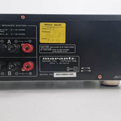 Marantz PM-40SE Stereo Integrated Amplifier- 43 watts per channel into 8Ω image 9