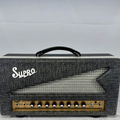 Supro 1696RTH Black Magick Reverb 25-Watt Guitar Amp Head 2018 - Present - Black Rhino image 1