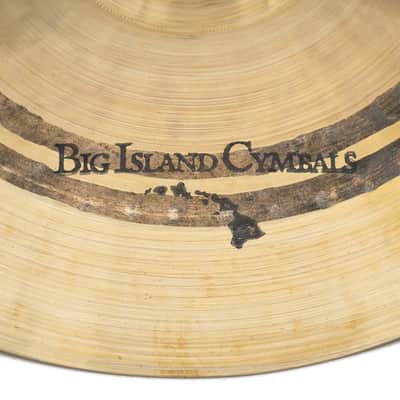 13.5" Big Island Cymbals Bamboo Fast Hi-Hats-Buy image 4
