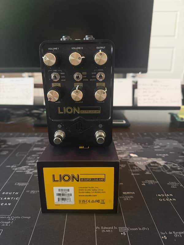 Universal Audio Lion '68 Super Lead Amp 2023 - Present - Black image 1