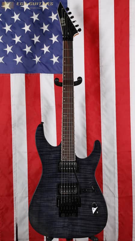 ESP LTD M-200 FM - See Thru Black image 1