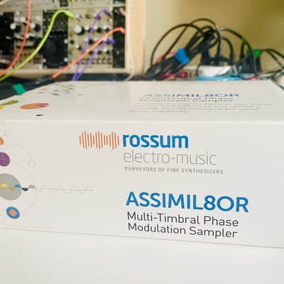Rossum Electro-Music Assimil8or Multi-Timbral Phase Modulation Sampler Eurorack Module 2016 - 2021 - Silver image 3