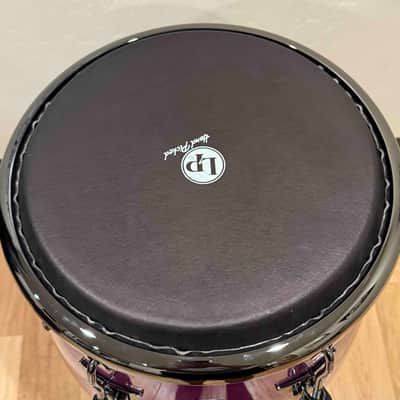 ~NEW!~ LP Latin Percussion LP552X-TS Tony Succar Signature 12-1/2" New Zealand Pine Tumbadora in Rainbow Lacquer with Black Nickel Hardware & Black Skyn Head image 3