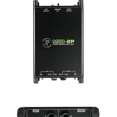 Mackie MDB-2P Stereo Passive Direct Box-NEW image 8