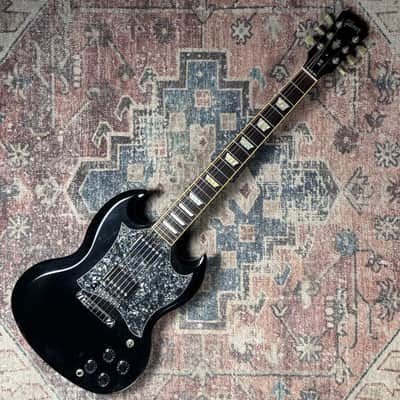 2008 Gibson SG Standard Ebony Black Electric Guitar W/ Original Hardshell Case! image 3