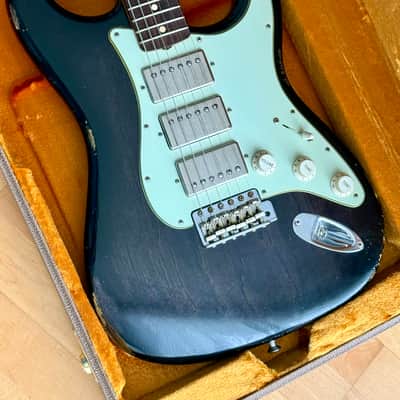 Fender Custom Shop Stratocaster 3 Humbuckers - Ebony Transparent image 6