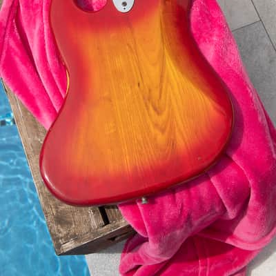 Classic 1983 Fender Jazz Bass 3-Bolt with Ash Body & Bound Maple Fretboard - Sienna Burst Finish - Made in the USA - Vintage Dimarzio PU's! - Pro Set Up w Perfect Frets/Action/Intonation! image 14