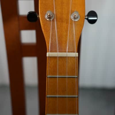 Gretsch Banjo Ukulele (Banjolele) Natural w/ Remo Head 2014 - Natural image 5