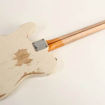 Fender Limited Edition Reverse Esquire Heavy Relic 2024 Aged White Blonde image 8