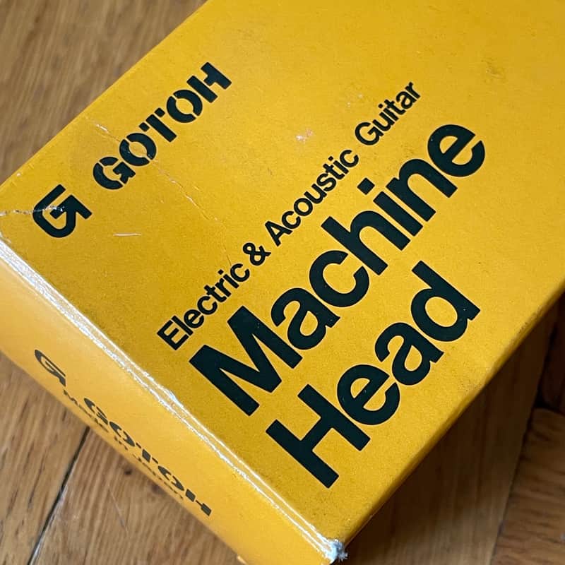 Gotoh SGE tuning machines 1980s - Chrome image 1