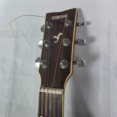 Yamaha FG730S Solid Top Brown Acoustic Guitar Natural Finish - Rosewood Back image 6