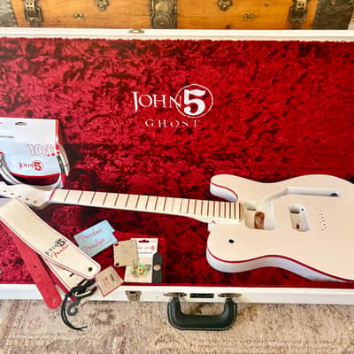 Fender John 5 Signature Ghost Telecaster 2023 White Project image 1