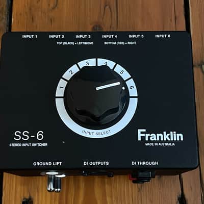 Franklin Audio SS-6, 6 channel Stereo DI for hardware Synths