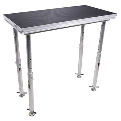 ProX XSQ-2X4 MK2 StageQ 2' x 4' Single Stage Unit Adjustable 28-48" image 4