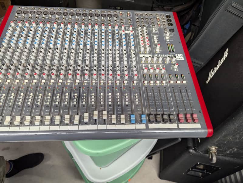 Allen & Heath ZED-420 20-Channel 4-Bus Mixer 2007 - Present - Black/Red image 1