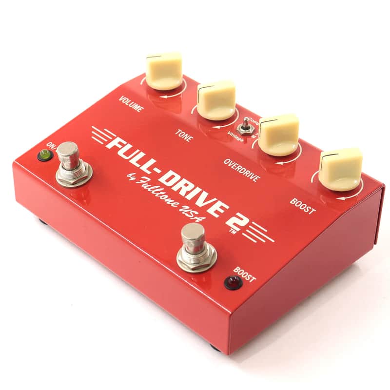 TninoFull-Drive2 Vintage Cream ！ FULLTONE Full-Drive2 3-way Switch Fiesta RedVintage Cream [250