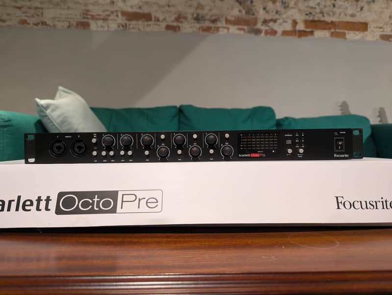 Focusrite Scarlett OctoPre 2017 - Present - Black image 1