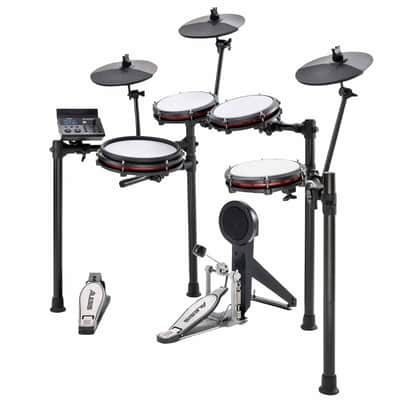 Alesis NITRO MAX KIT 8-Piece Mesh Electronic Drum Kit Set with Bluetooth - Open Box Mint image 3