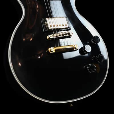 Gibson Custom Shop Les Paul Axcess Custom with Stopbar Tailpiece from 2017 in Black with original Hardcase image 4