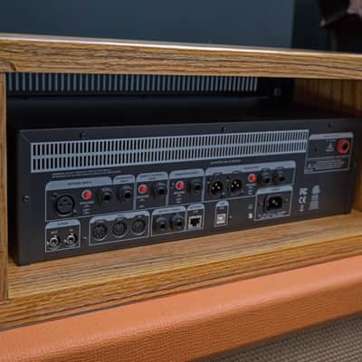 19” 4U Solid Oak Wooden Rack Unit Studio Storage with Live Edge image 9