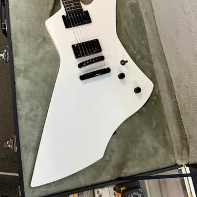 ESP LTD James Hetfield Signature Snakebyte Electric, Snow White with Hardshell Case image 2
