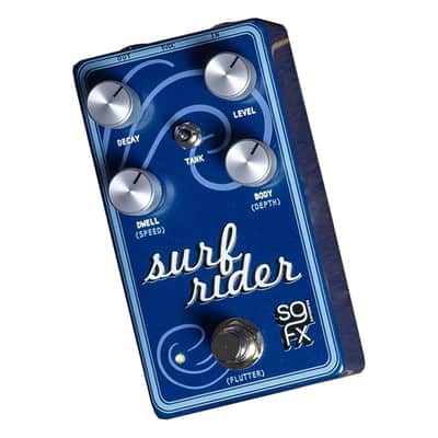 SolidGoldFX Surf Rider IV Spring Reverb Pedal - Open Box image 2