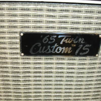 2005 Fender '65 Twin Reverb Custom 15 Reissue 85-Watt 1x15" Guitar Combo Amp image 15