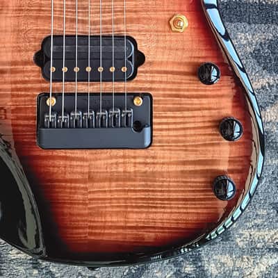 Ernie Ball Music Man John Petrucci Signature 20th Anniversary JP7 2021 - Honey Butter image 6