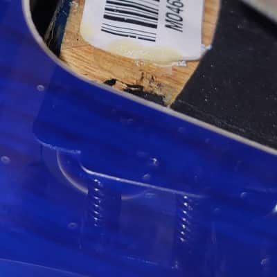 Fender Partscaster HH Shawbucker Stratocaster w/ 50's Player Series Neck - Sapphire Blue Transparent (C016-49) image 21