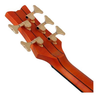 Schecter Stiletto Studio-5 5-String LH Bass Guitar - Honey Satin - Open Box image 5