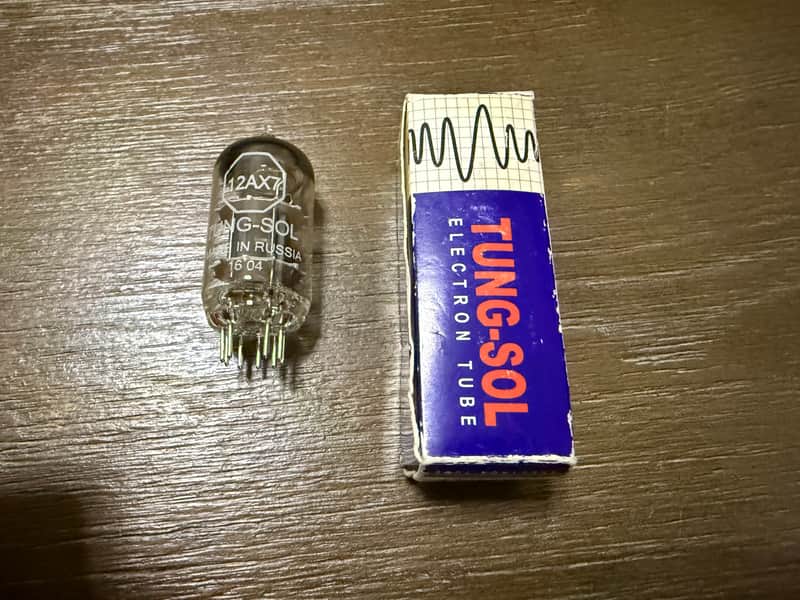 Tung-Sol 12AX7 Tube for Amplifiers, BRAND NEW Russian Production, never installed image 1