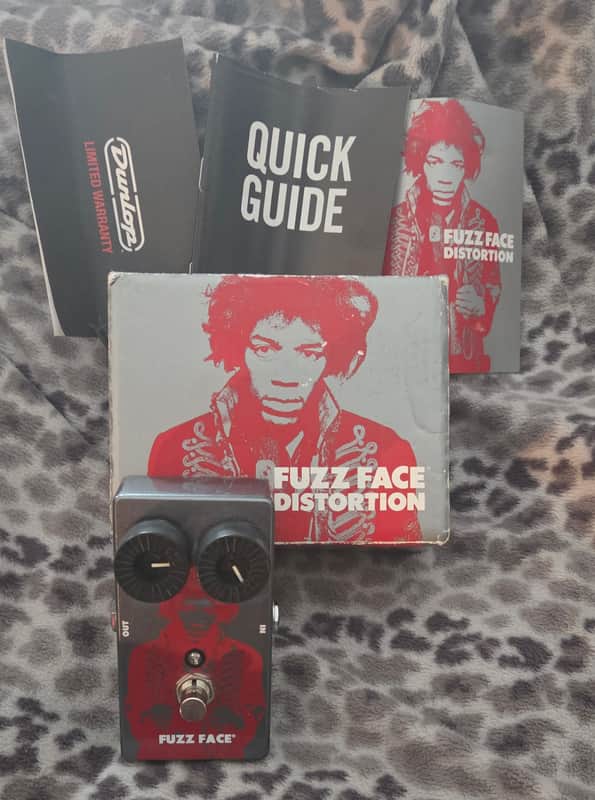 Dunlop JHM5 Jimi Hendrix Signature Fuzz Face 2017 - 2019 - Red image 1
