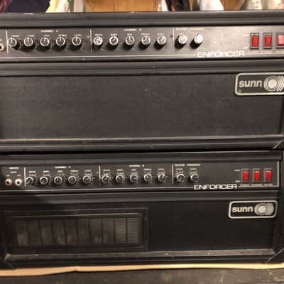 Sunn Enforcer 1980 - 1985 - Black image 1