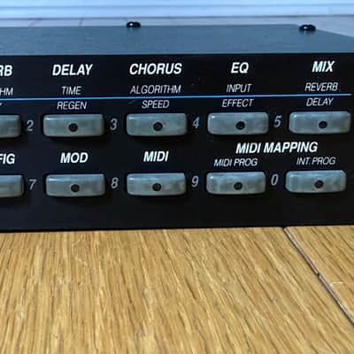 Alesis MidiVerb III Rack Mount Stereo Effects Processor w/ Factory Adapter, Very Good Condition image 5