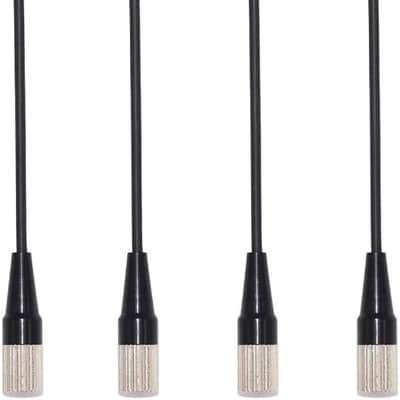 4 PCS Replacement Whip SMA Antenna for Shure ULXD1 QLXD1 UR1 UR1M UR5 P9R P9RA P10R AD1 ADX1 Wireless Bodypack Transmitter Receiver,518 to 698 MHz image 1