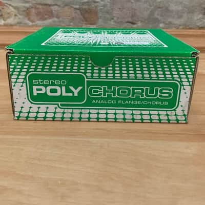 Mint Electro-Harmonix Stereo Poly Chorus Polychorus Analog / Chorus / Flanger / Slapback Echo 2011 - 2023 - Green image 4