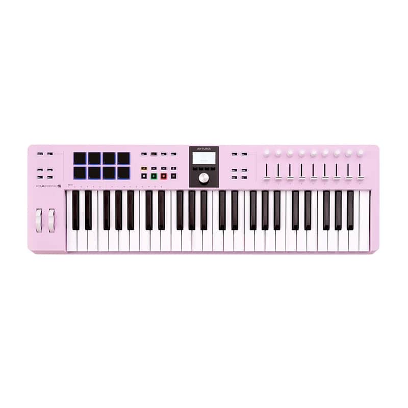 Arturia KeyLab Essential 49 MK3 MIDI Keyboard Controller Rose Quartz image 1